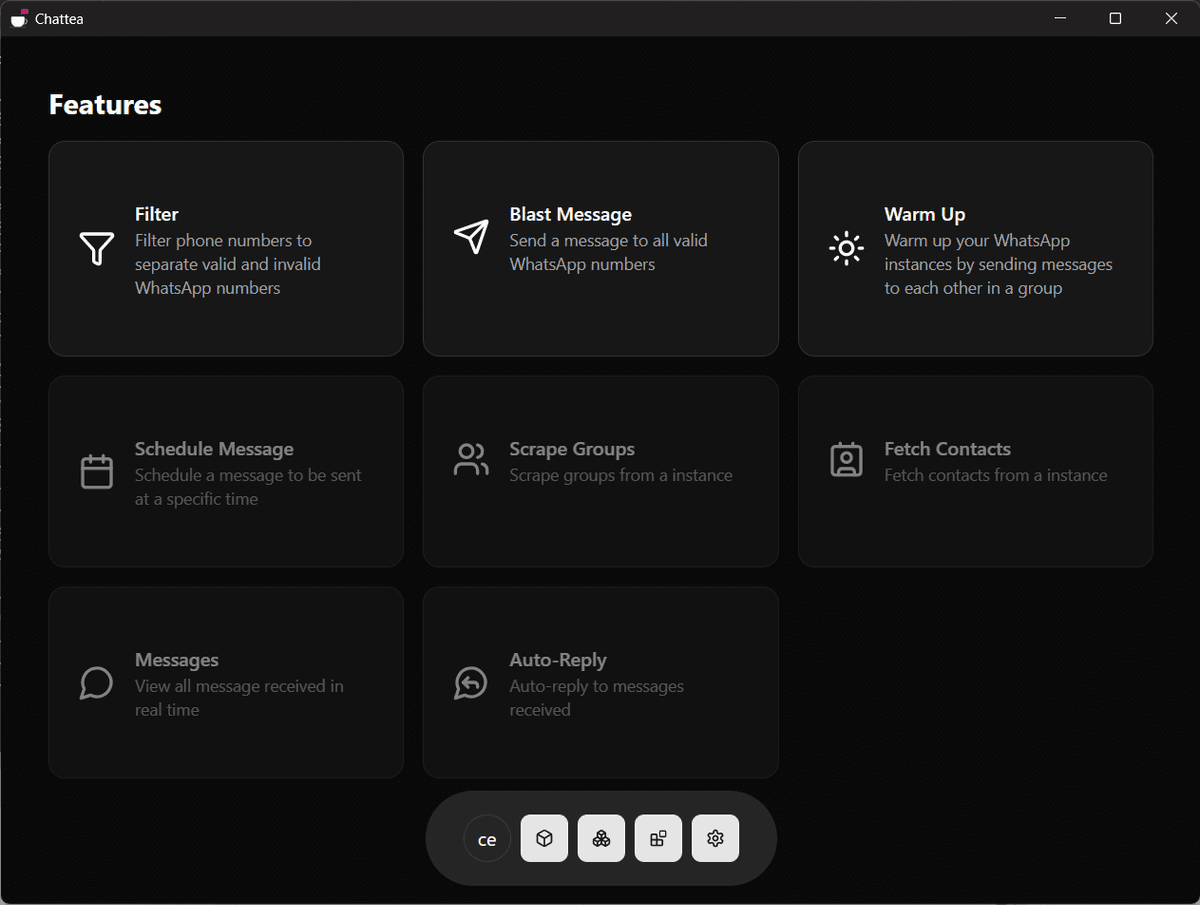 Multiple Features Dashboard
